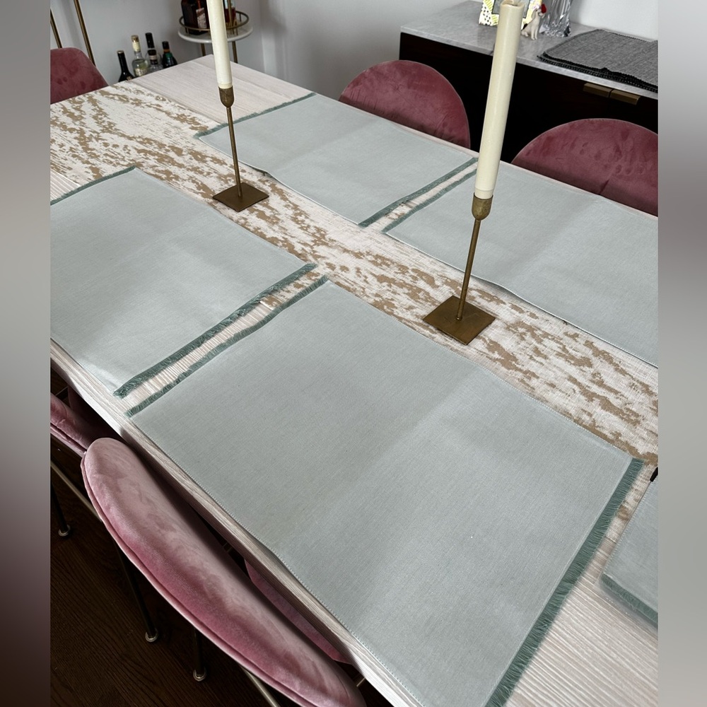 Set of 4 cotton placemats from West Elm